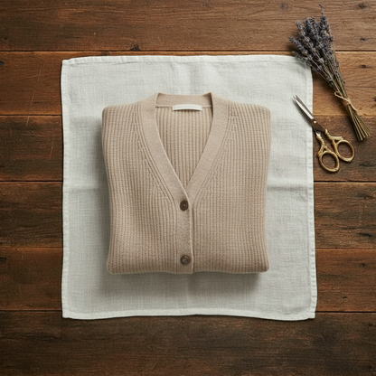 Lori – Longline Button-Front Knit Cardigan