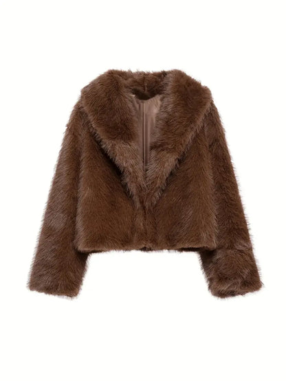 Dolores – Luxurious Faux Fur Coat