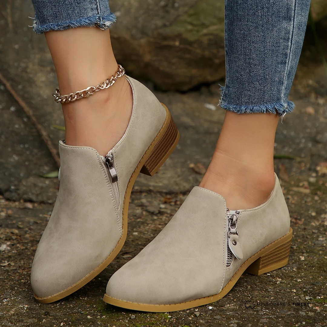 Vicki – Orthopaedic Side Zip Ankle Boots