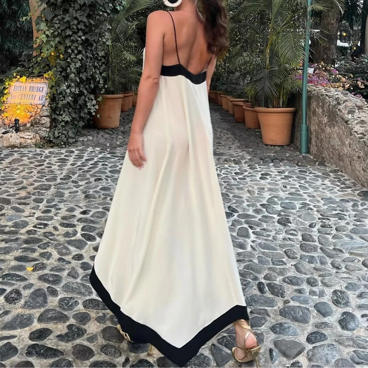 Diana | Neck Loose Dress