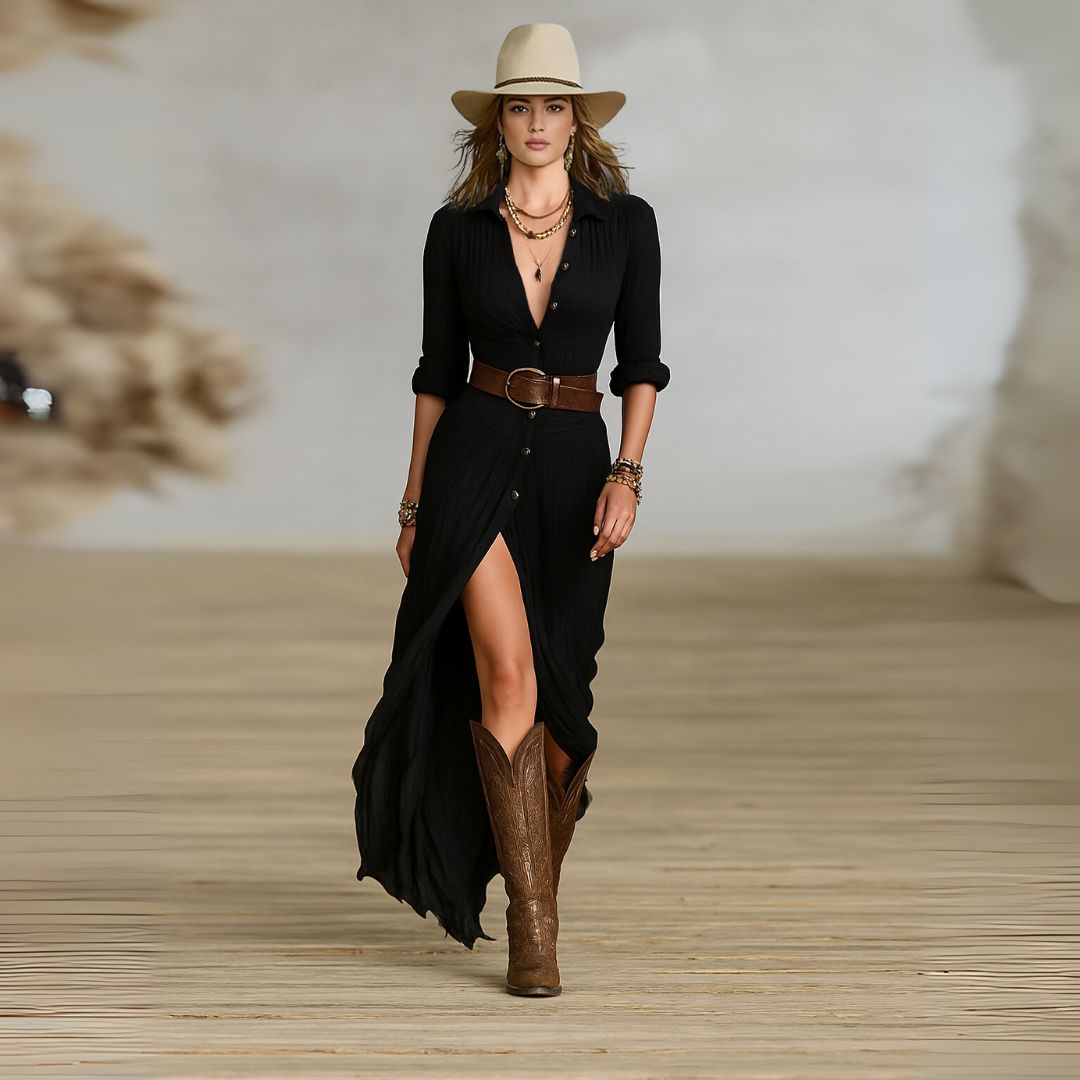 Julie | Belted Dress