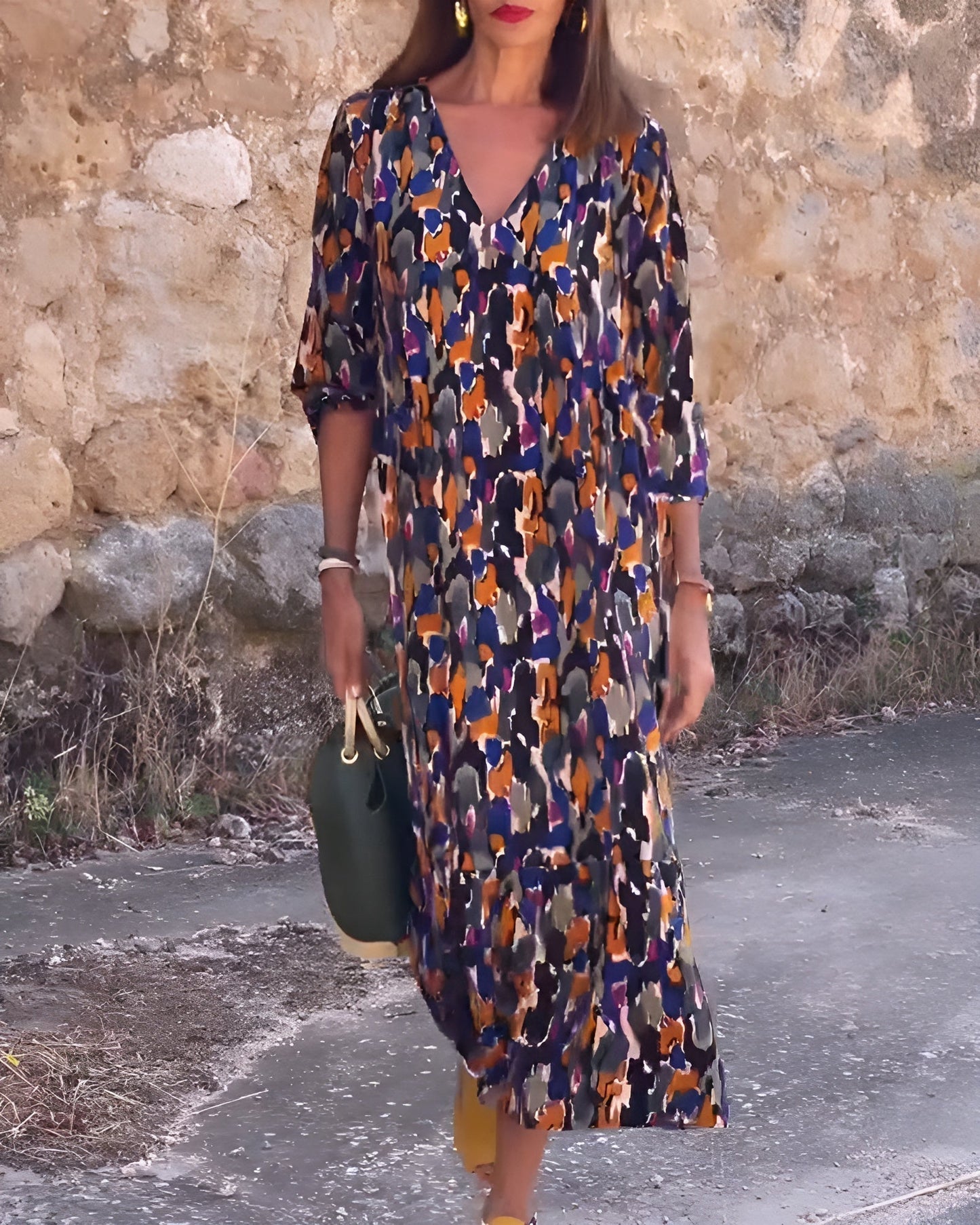 Kariana | Retro Printed Dress