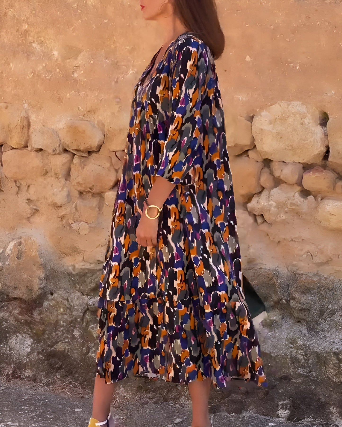 Kariana | Retro Printed Dress