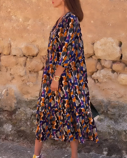 Kariana | Retro Printed Dress