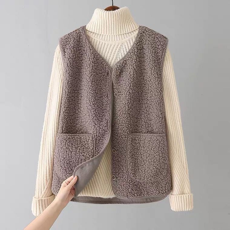 Shannon – Soft Fleece Sleeveless Vest