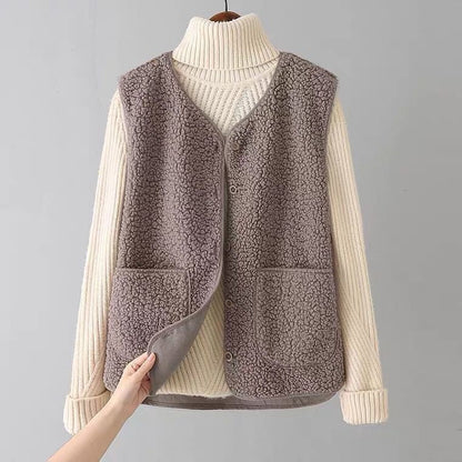 Shannon – Soft Fleece Sleeveless Vest