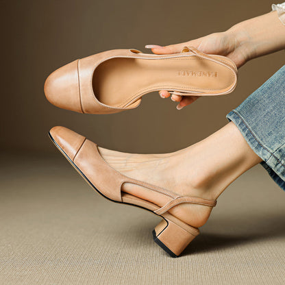 Elyse | Smooth Pointed-Toe Pumps