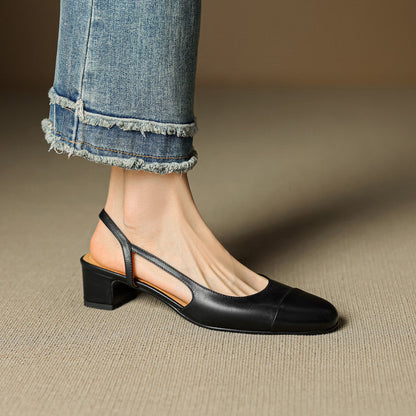 Elyse | Smooth Pointed-Toe Pumps