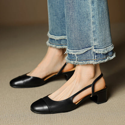 Elyse | Smooth Pointed-Toe Pumps