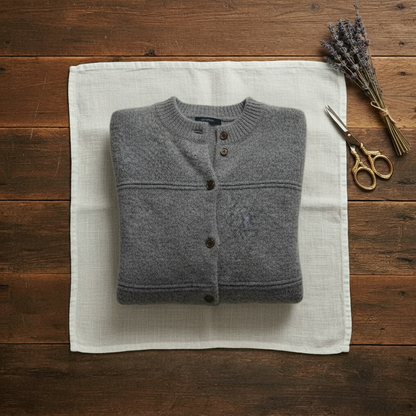 Erin – Mock Neck Button-Up Knit Cardigan