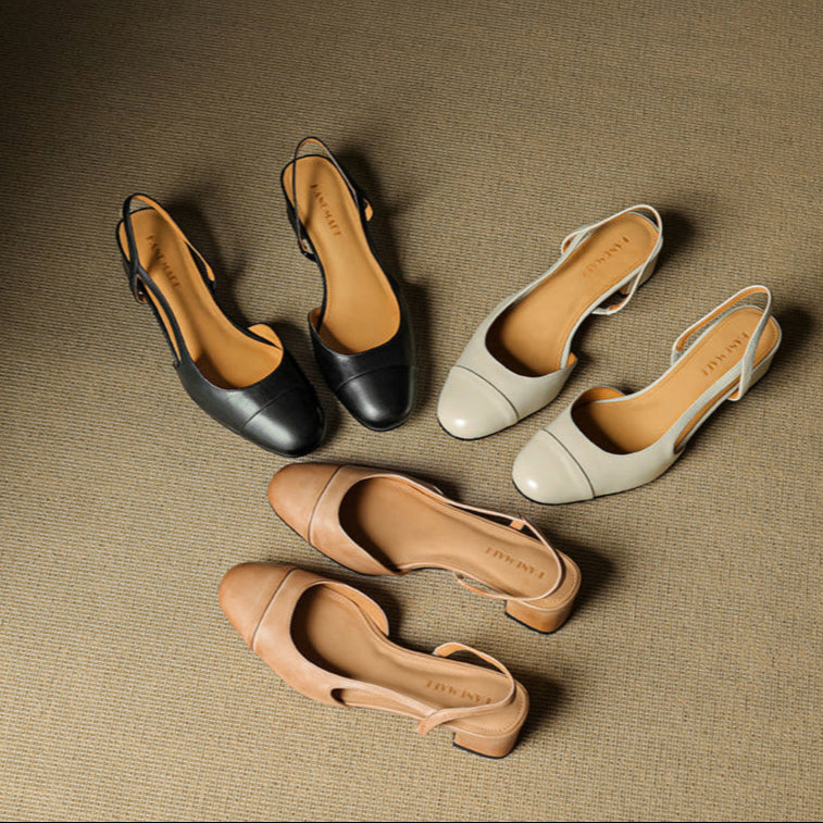 Elyse | Smooth Pointed-Toe Pumps