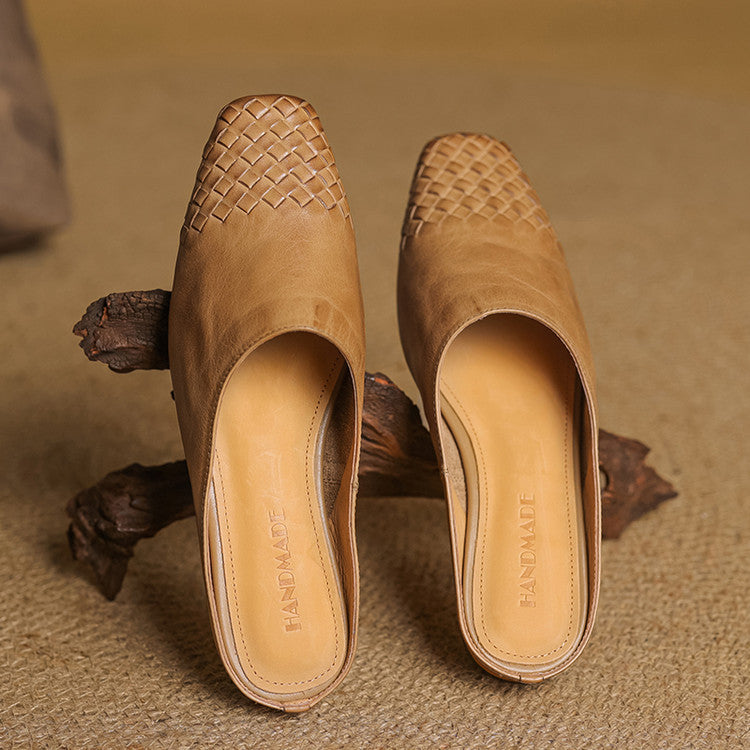 Donna | Smooth Slip-On Mules