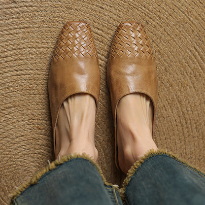 Donna | Smooth Slip-On Mules