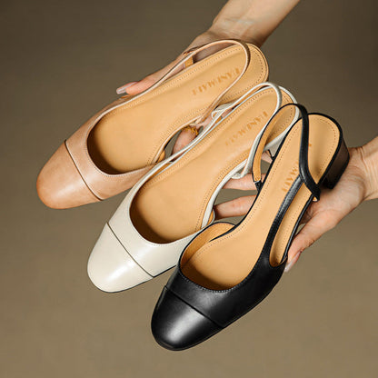 Elyse | Smooth Pointed-Toe Pumps