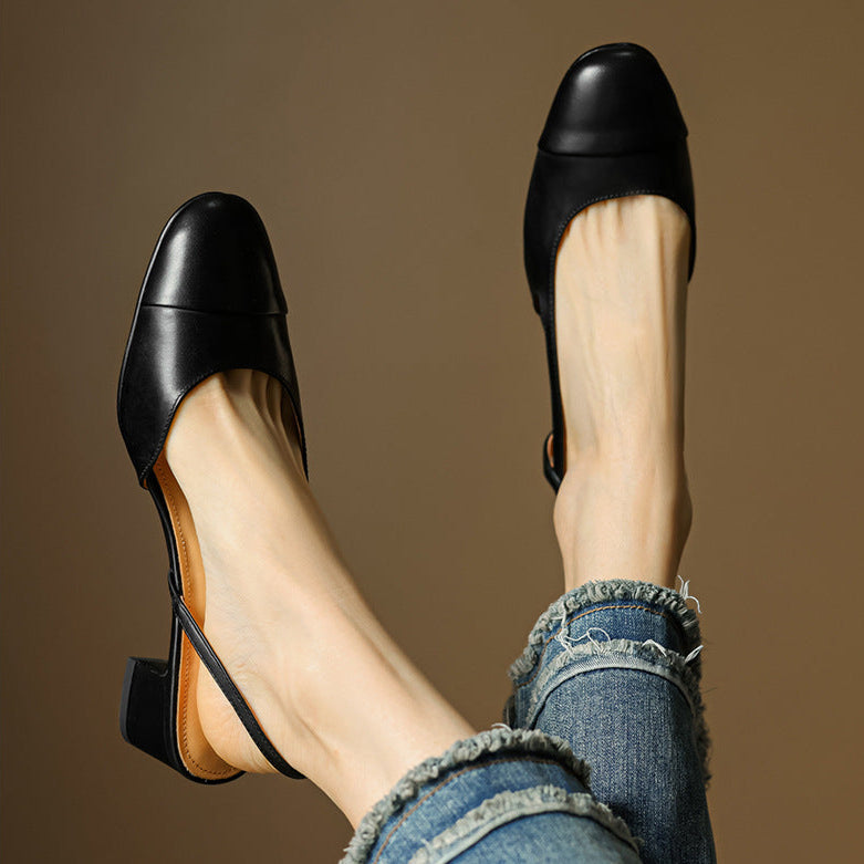 Elyse | Smooth Pointed-Toe Pumps
