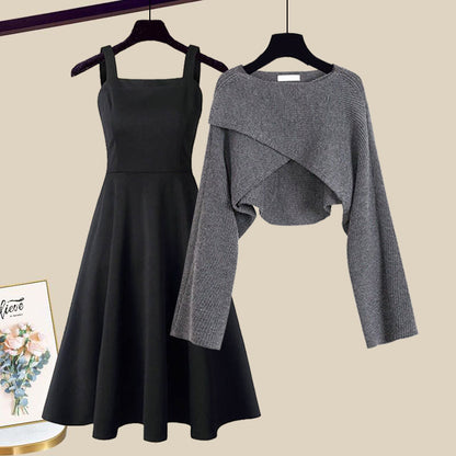 Darlene | The 2-in-1 Knit Dress Set