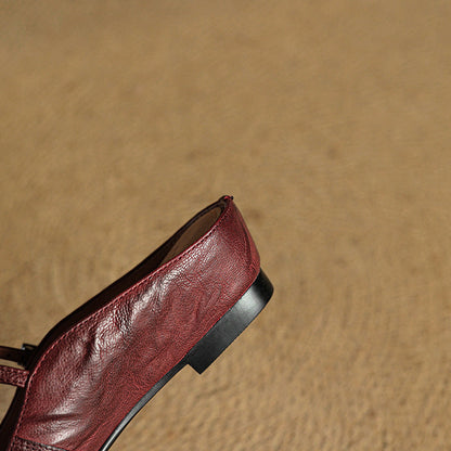 Wilhelmina | Smooth Slip-On Mules