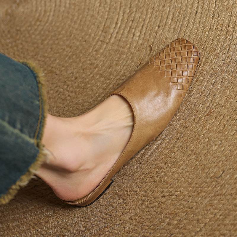Donna | Smooth Slip-On Mules