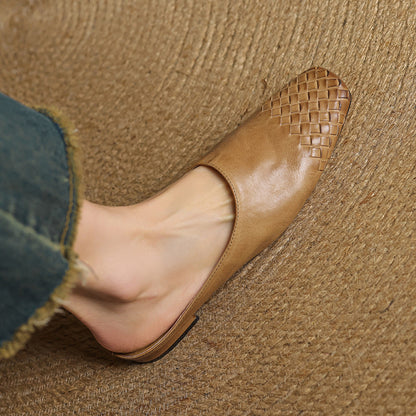 Donna | Smooth Slip-On Mules