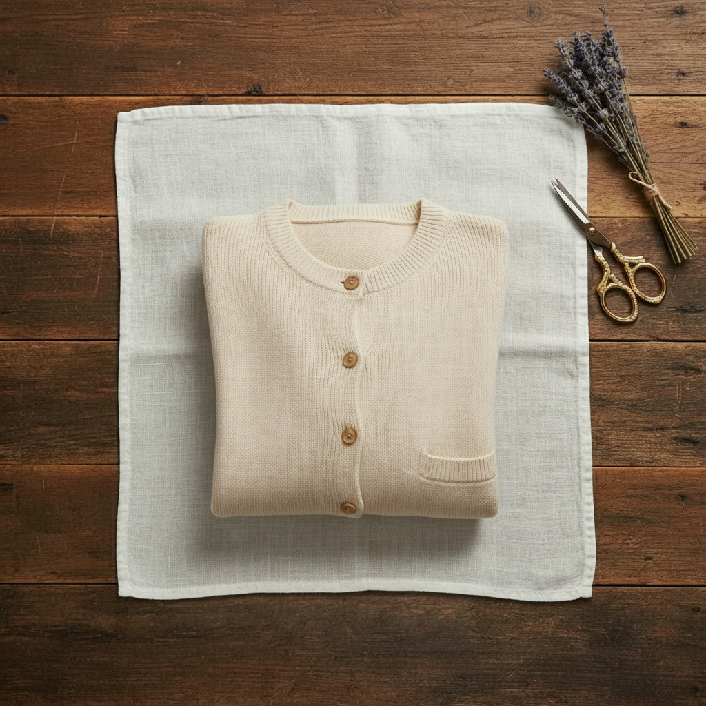 Erica – Button-Up Ribbed Knit Cardigan