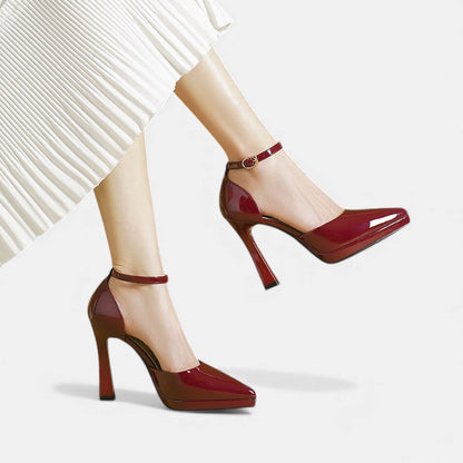 Vera | Leather Heels