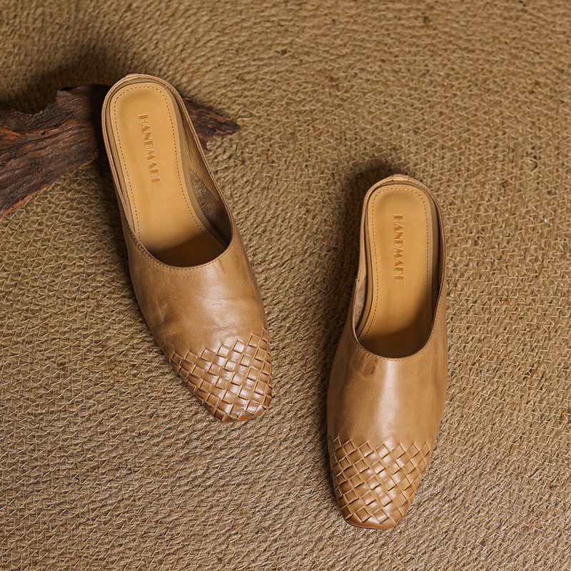 Donna | Smooth Slip-On Mules