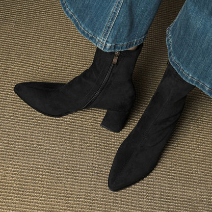 Racquel | Polished Ankle Boots