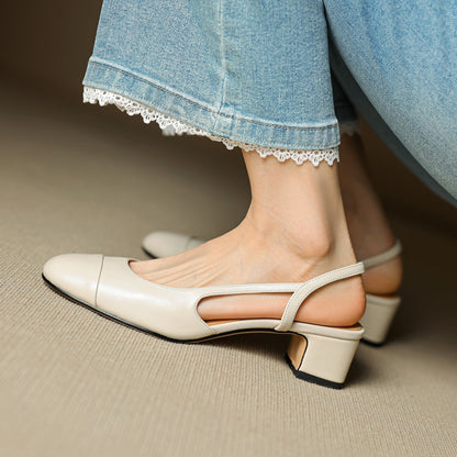 Elyse | Smooth Pointed-Toe Pumps