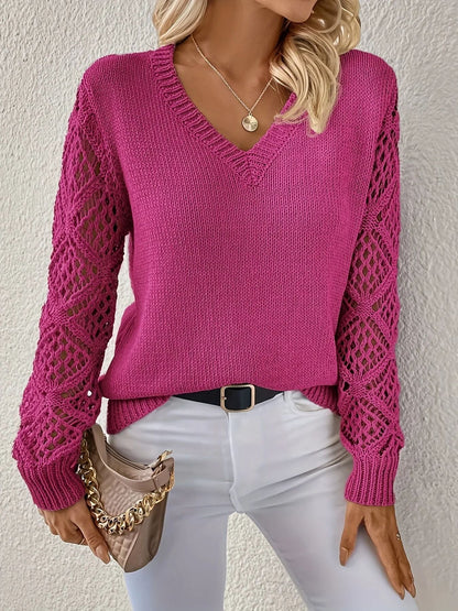 Erin | Soft V-Neck Jumper