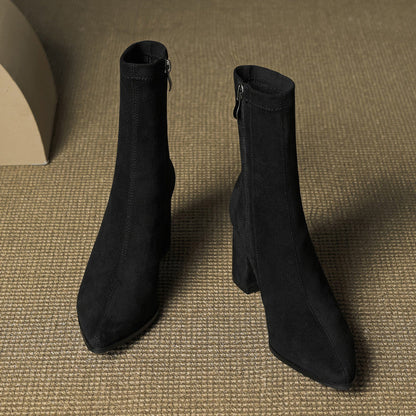 Racquel | Polished Ankle Boots