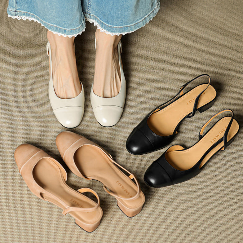 Elyse | Smooth Pointed-Toe Pumps