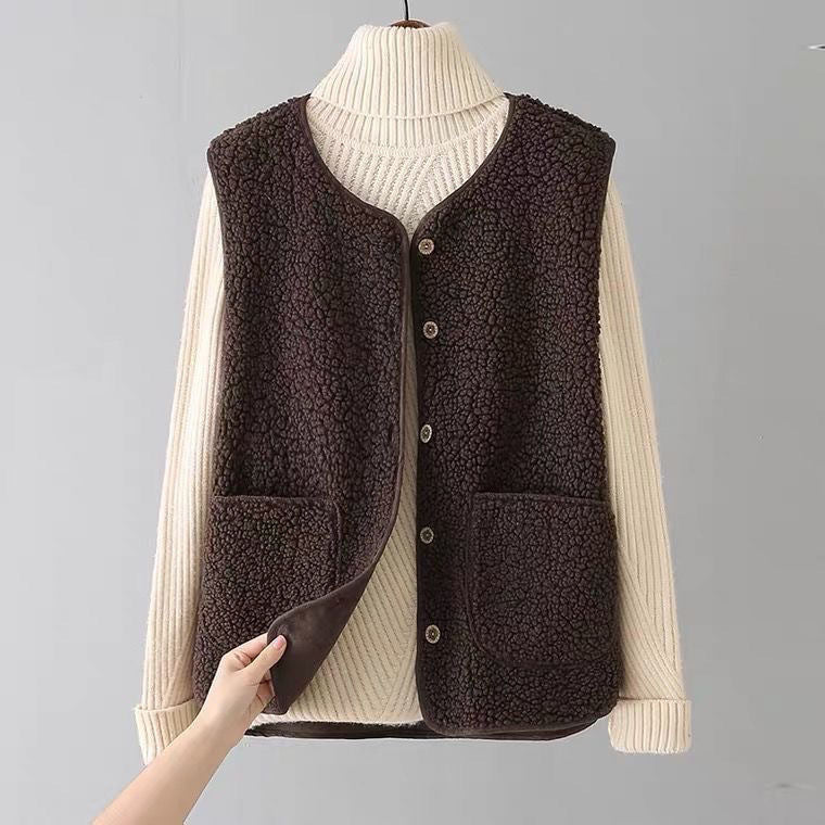 Shannon – Soft Fleece Sleeveless Vest