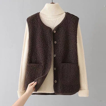 Shannon – Soft Fleece Sleeveless Vest