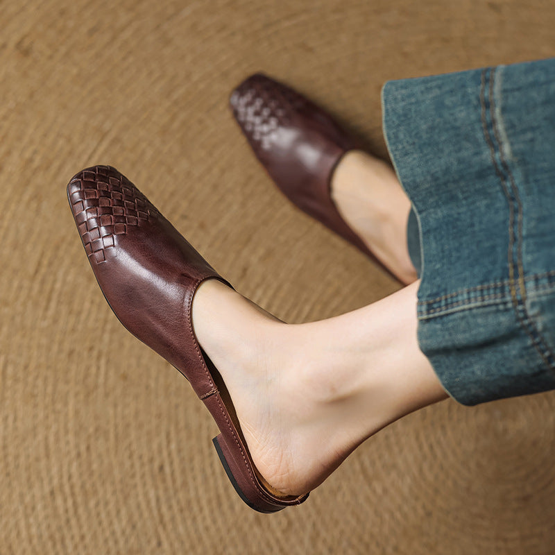 Donna | Smooth Slip-On Mules