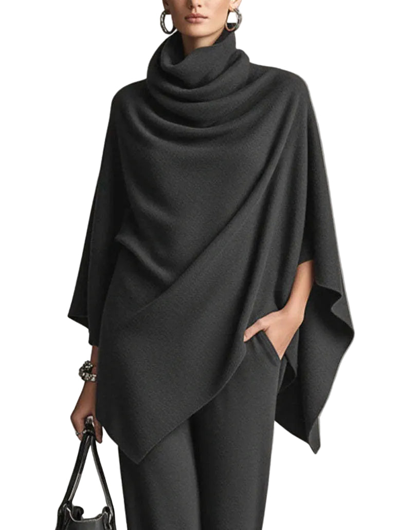 Tamara | Elegant Drape Two-Piece Set