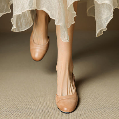 Elyse | Smooth Pointed-Toe Pumps