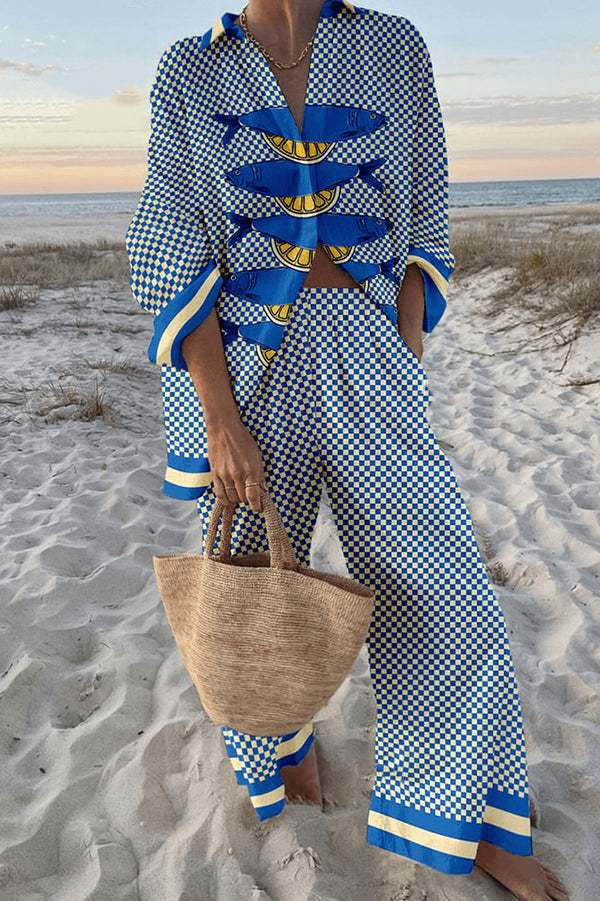 Liliana | Linen-Look Set