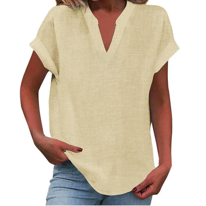 Yelena | Relaxed V-Neck Blouse