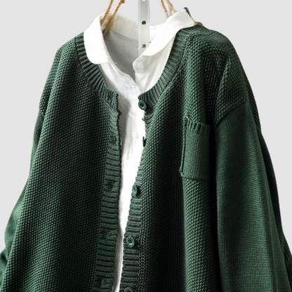 Francine – Cosy Knit Button-Up Cardigan