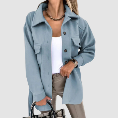 Delilah – Relaxed Fit Button-Up Jacket