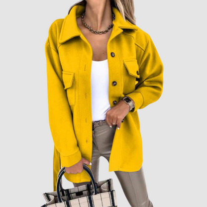 Delilah – Relaxed Fit Button-Up Jacket