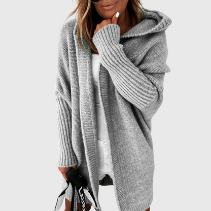 Ida – Cosy Hooded Knit Cardigan