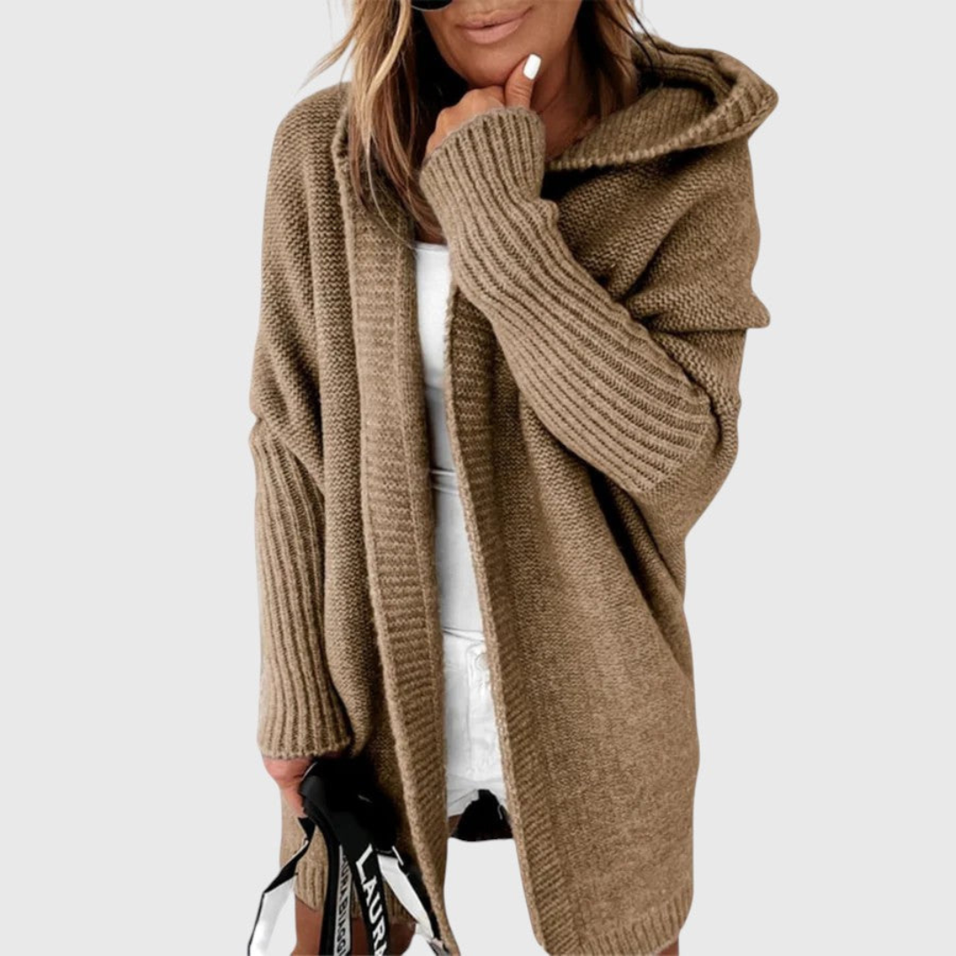 Ida – Cosy Hooded Knit Cardigan