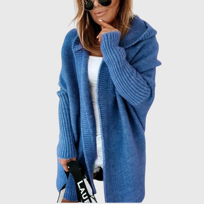 Ida – Cosy Hooded Knit Cardigan