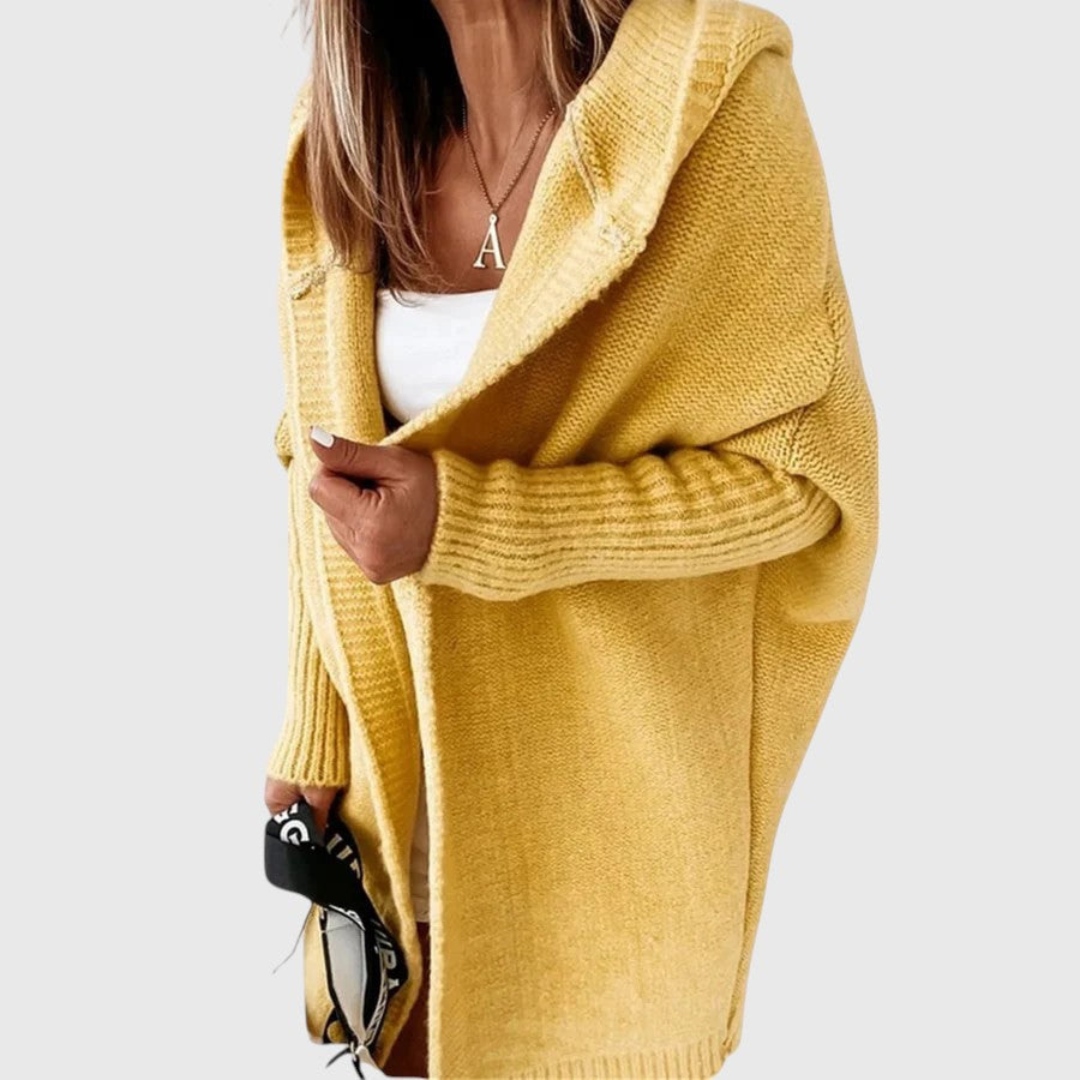 Ida – Cosy Hooded Knit Cardigan