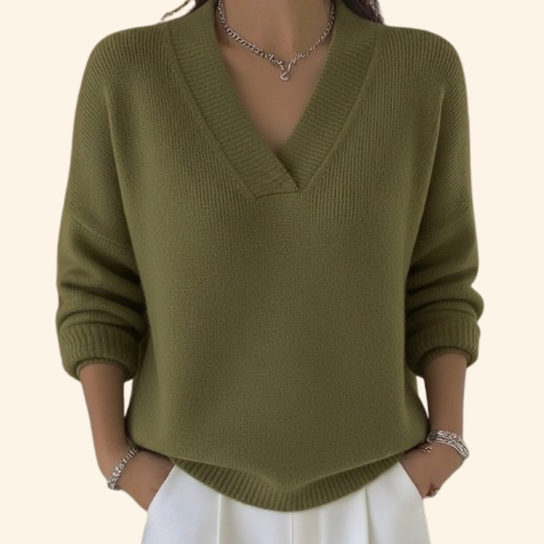 Cressida | Soft Blouse V-Neck