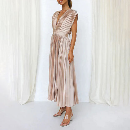 Bristol | Timeless Pleated Midi Dress