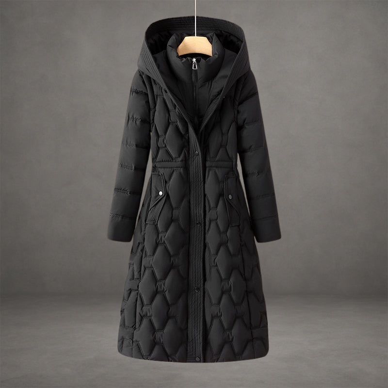 Lillian – Longline Hooded Padded Coat