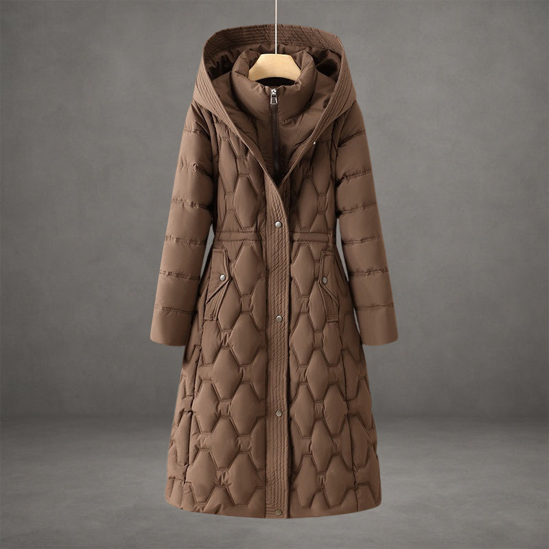 Lillian – Longline Hooded Padded Coat