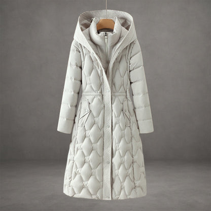 Lillian – Longline Hooded Padded Coat